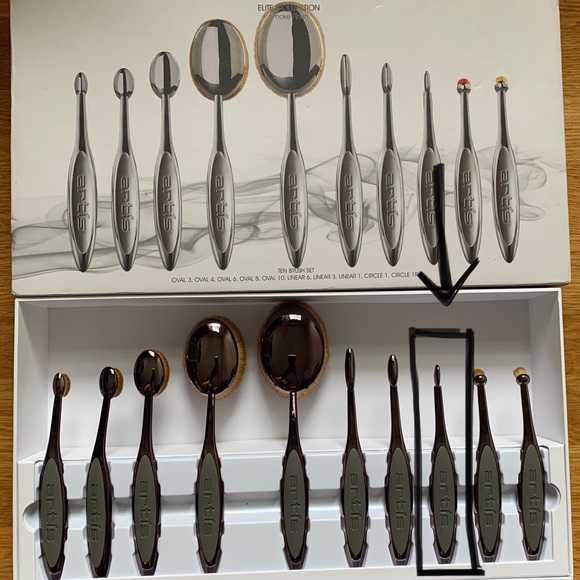 Artis Elite LINEAR 1 Brush in smoke finish - Picture 8 of 10